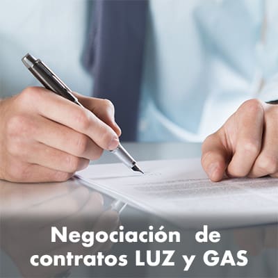 Negociación de contratos LUZ y GAS Ahorra en tu factura de la luz